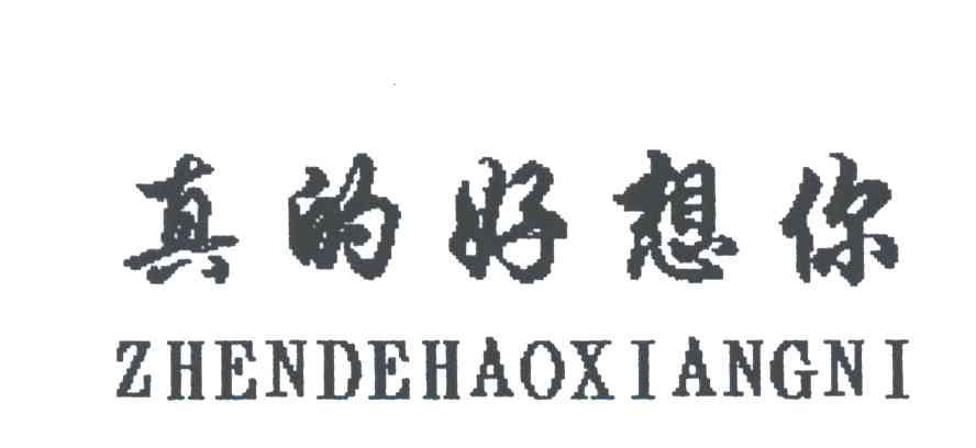 真的好想你