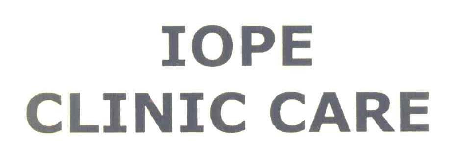 IOPE CLINIC CARE