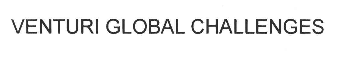 VENTURI GLOBAL CHALLENGES