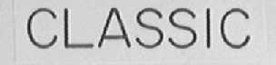 CLASSIC