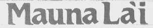 MAUNALAI