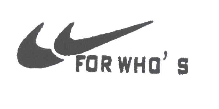 FOR WHO S