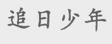 追日少年