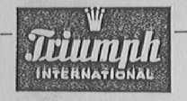 TRIUMPH INTERNATIONAL