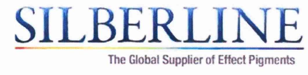 SILBERLINE THE GLOBAL SUPPLIER OF EFFECT PIGMENTS