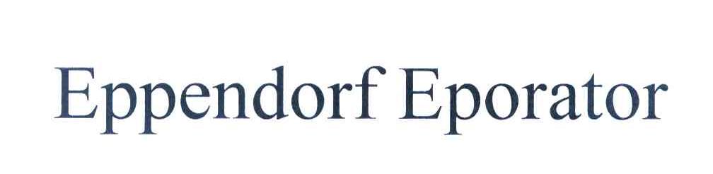 EPPENDORF EPORATOR