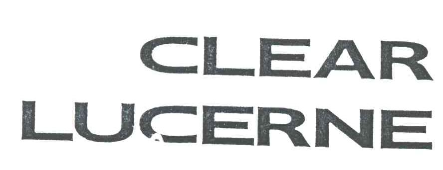 CLEAR LUCERNE