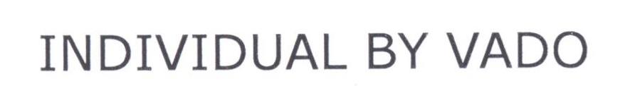 INDIVIDUAL BY VADO