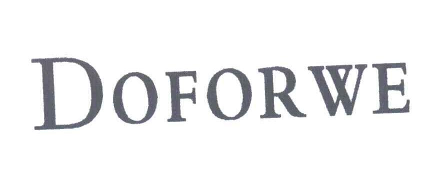 DOFORWE