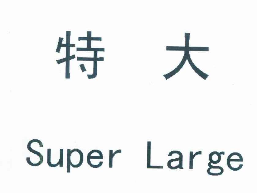 特大 SUPER LARGE