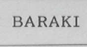 BARAKI