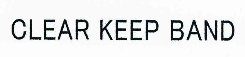 CLEAR KEEP BAND
